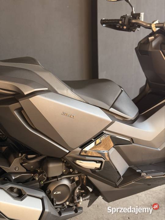 Super HONDA ADV 350 ABS Kufer Serwis ASO KEYLESS szary wielkopolskie