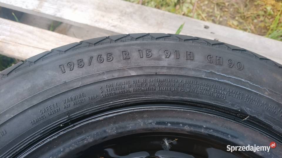 Koło zapasowe Mercedes cklasa W202 Warkały