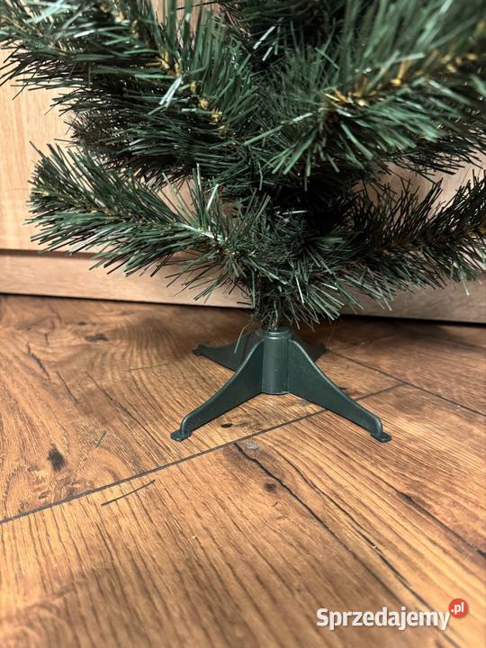 Choinka sztuczna 60 Polska produkcja Gęsta żywa zielony Sztuczne kwiaty i owoce