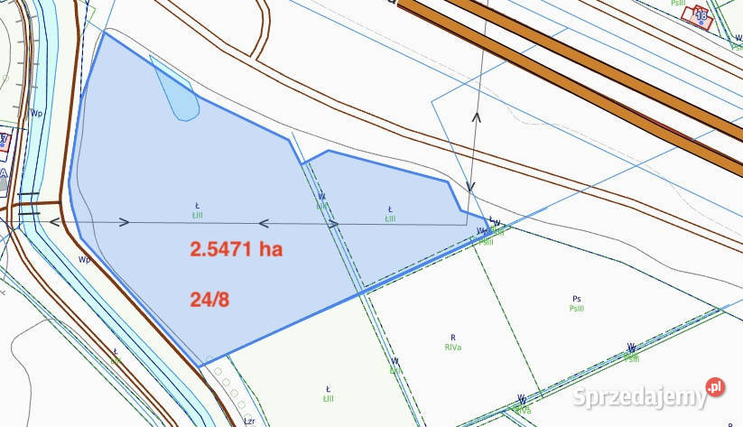 25 ha S7 teren inwestycyjny magazynowy 10 min Cedry Małe
