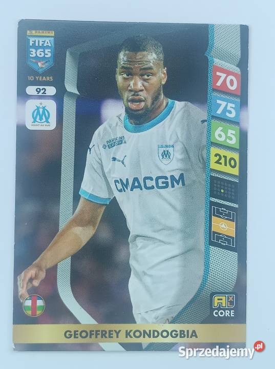 Geofrey Kondogbia 92 karta Fifa 365 Adrenaline Zbylitowska Góra