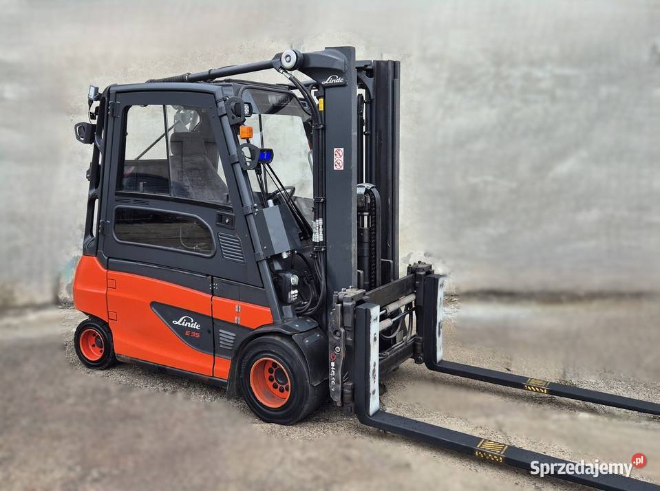 Wózek widłowy elektryczny LINDE E35L 2019r wolny Rybnik