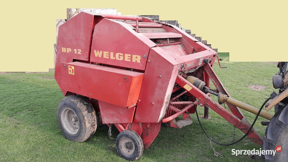 Prasa rolująca WELGER RP 12 Brzustów sprzedam