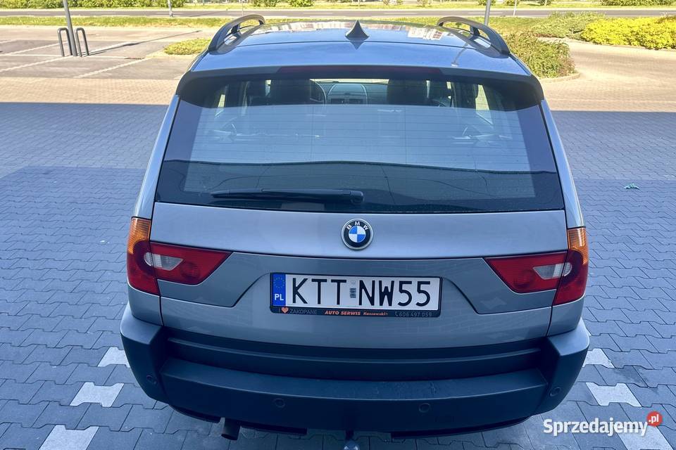 BMW X3 E83 20i xDrive 150 Manual 6biegów 4/5 Kraków