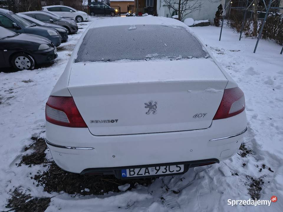 Sprzedam albo zamienię 20 HDi Peugeot 407 2011 nieuszkodzony sprzedam