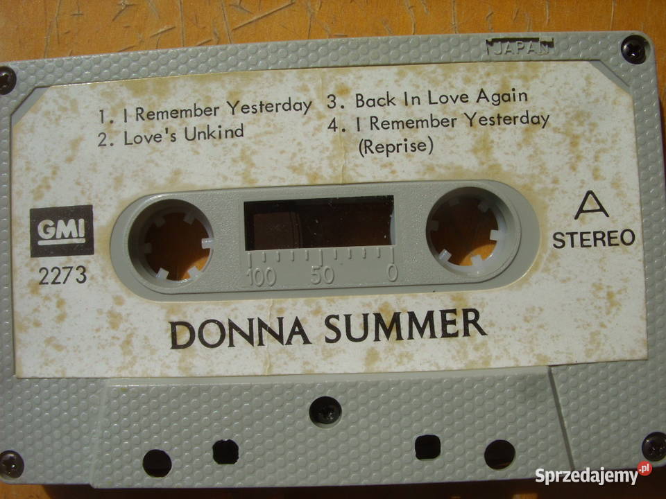 Pop kas DONNA SUMMERJ REMEMBER YESTERDAY pop Wołów