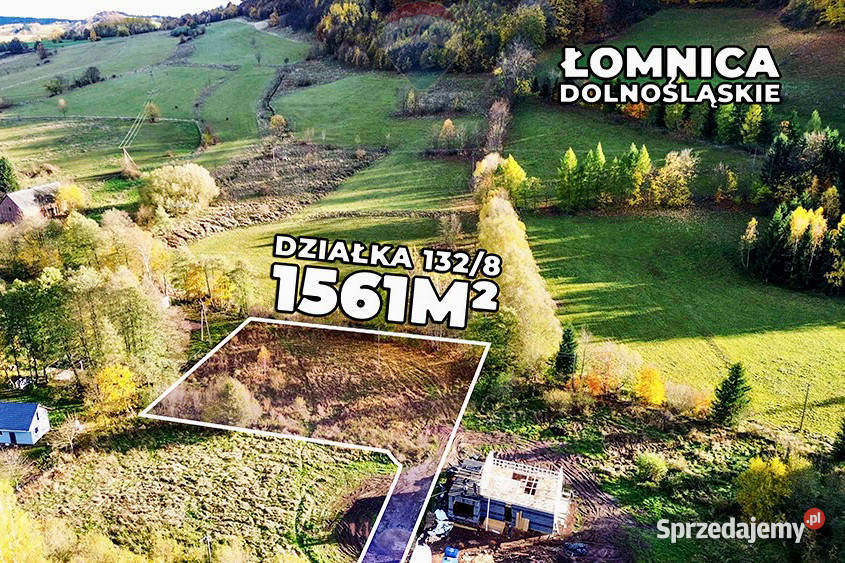 Górska działka pod wymarzony dom Sprzedaż Łomnica
