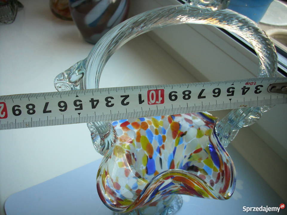 LoftPRLKolorowe szkłowazacukiernica z epoki Barlinek sprzedam