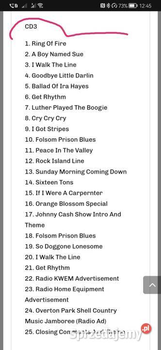 The Very Best Of Johnny Cash 3 Cds NOWE Country Łask