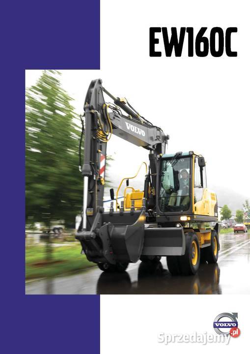 DTR Instrukcja obsługi koparka volvo ec290B i Szamotuły