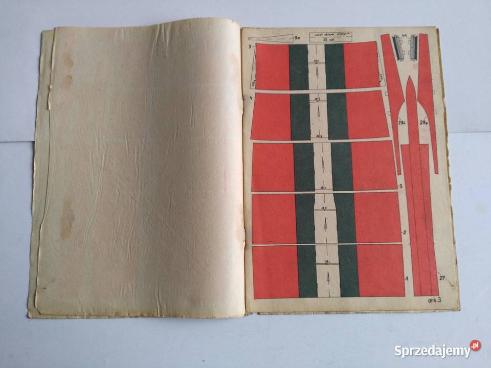 Mały Modelarz 51980 Okręt podwodny ORP Dzik śląskie