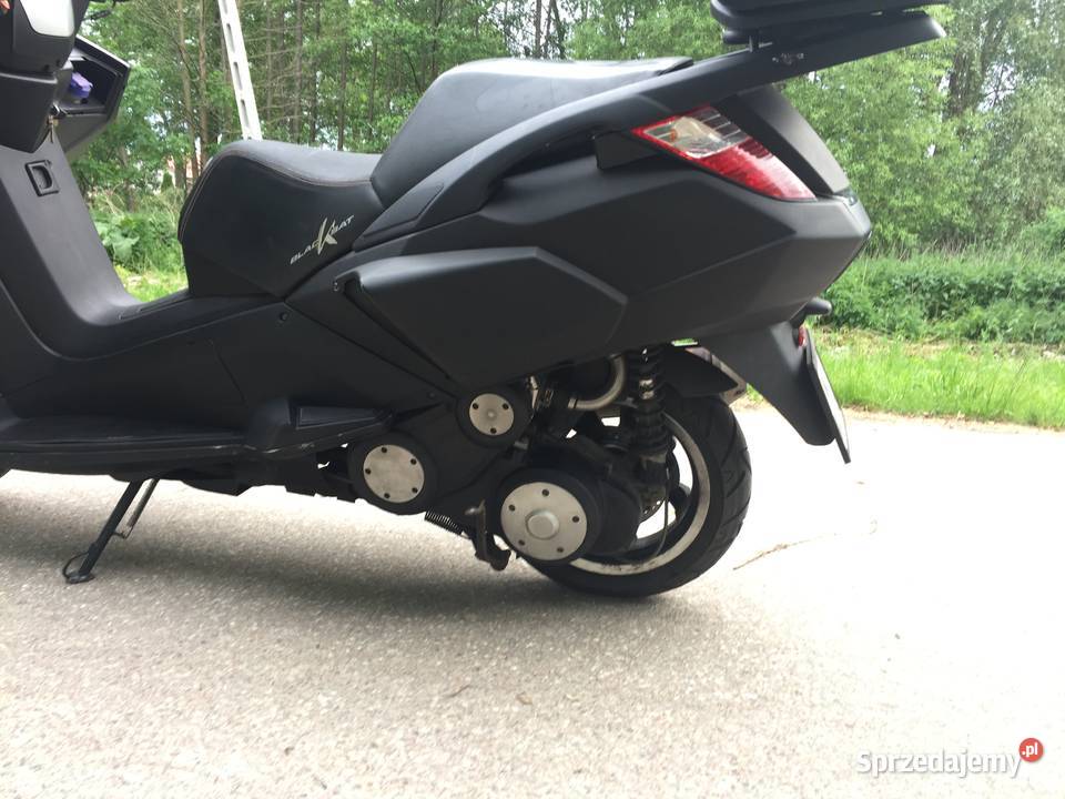 Peugeot Satelis 125 Compressor BLACKSAT 2007r Szreńsk