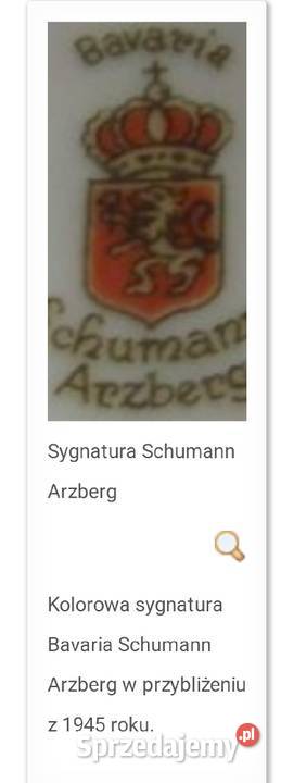 Patera porcelanowa Niemcy Arzberg Carl Schumann Pabianice