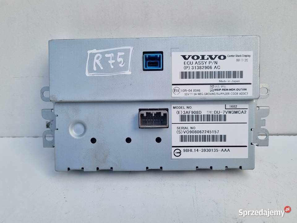 Volvo V40 II EKRAN NAWIGACJI Wyświetlacz monitor