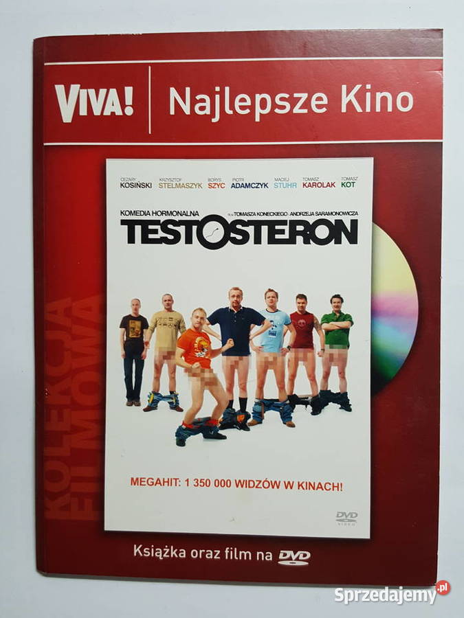 FILM DVD Testosteron płyta książeczka komedia Złotniki sprzedam