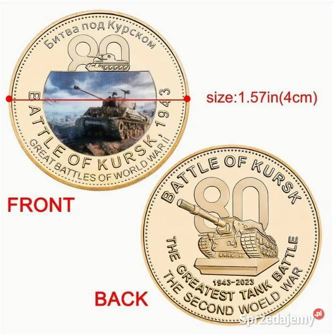 Kolekcjonerski zestaw monet medali Warszawa