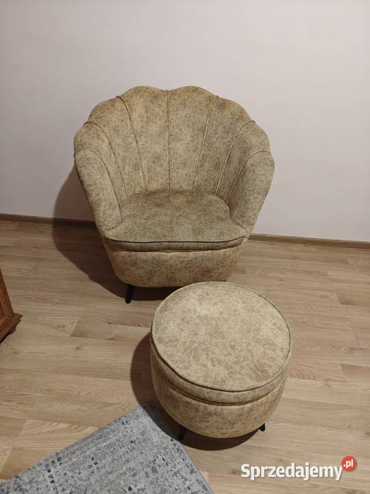 Fotel uszak z podnóżkiem mazowieckie Radom