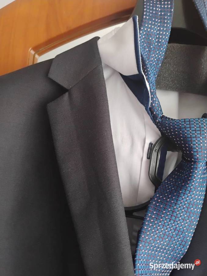 Sprzedam garnitur kolor ciemny Lubrza sprzedam