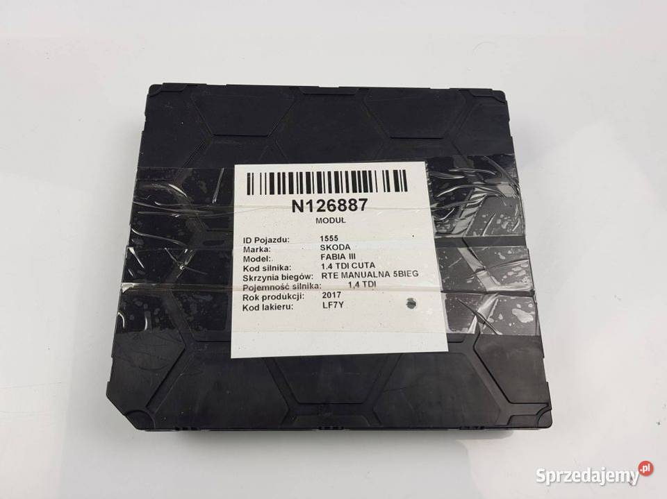 MODUŁ 6C0937087D FABIA III LIFT Lipno
