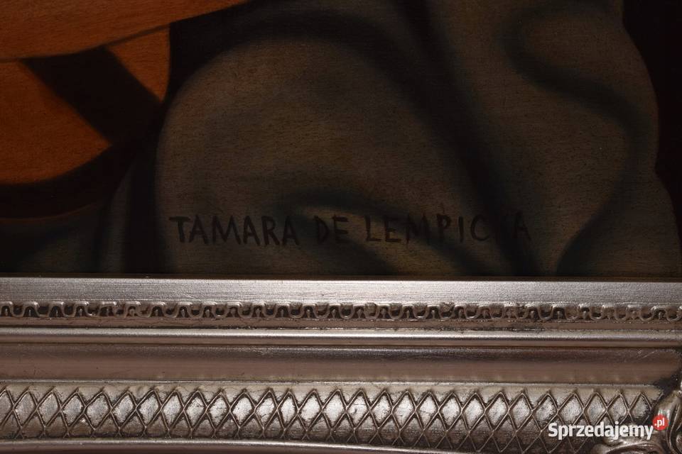 T De Łempicka Kobieta i Mężczyzna Stary Obraz
