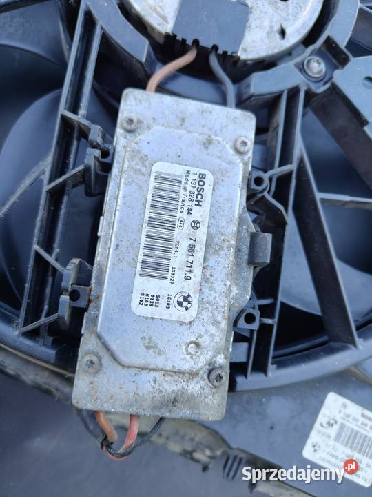 Bmw e87 e90 wentylator chłodnicy oryginał 100 osobowe Wentylatory chłodnicy Motoryzacja Aleksandrów Łódzki