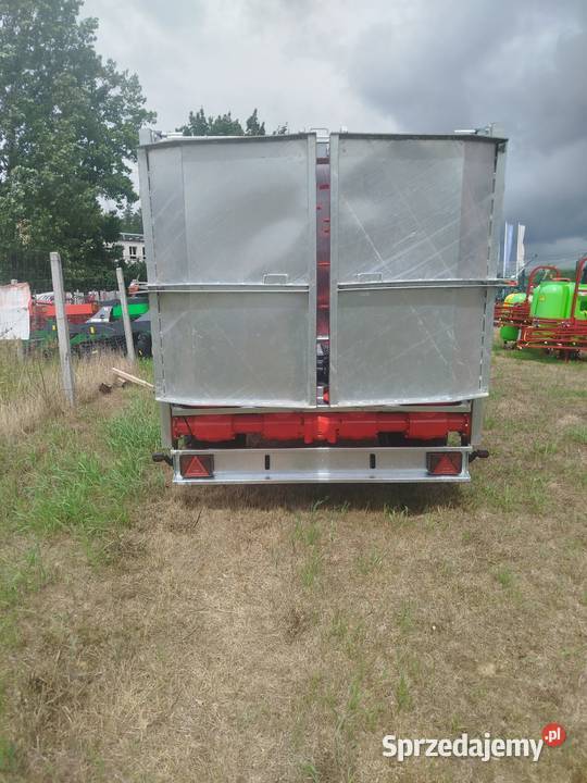 Jednoosiowy rozrzutnik obornika JOLMET 45t Opoczno sprzedam