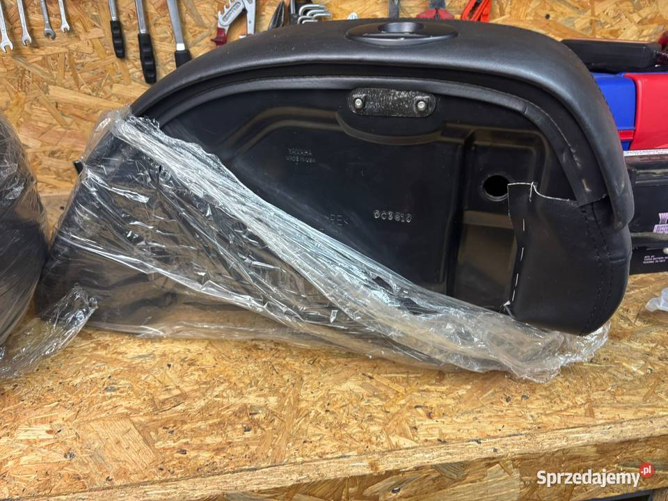 Kufry Yamaha XVS 1300 z zamkami Chorzów sprzedam