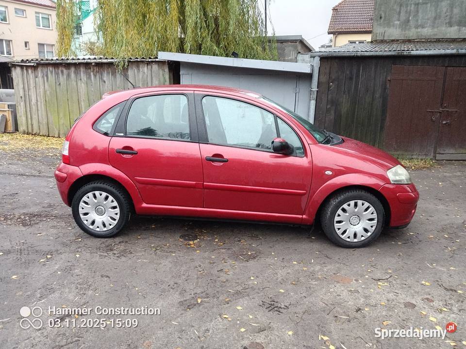 Citroen C3 2007r 14 b exkluzive długie opłaty podgrzewane fotele Włodawa sprzedam