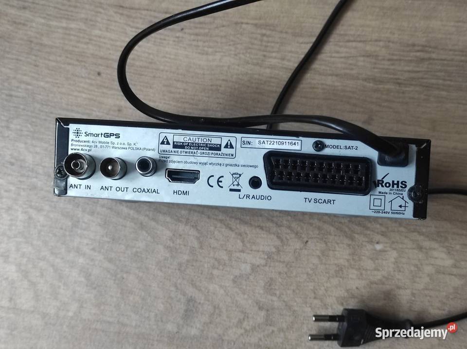 Smart GPS Tuner DVBT2 HEVC H265 TV