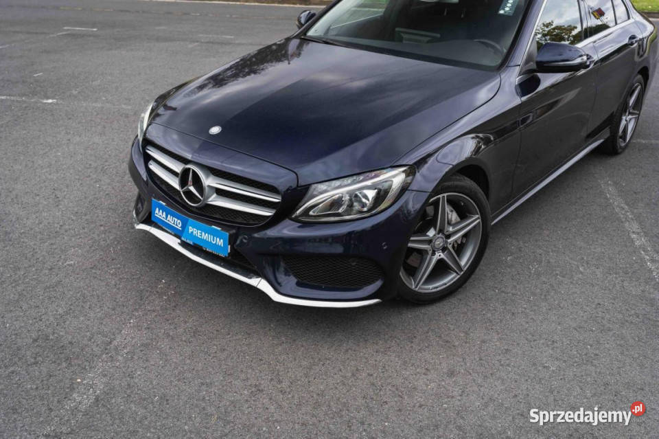 Mercedes C C 200 niebieski śląskie Zabrze