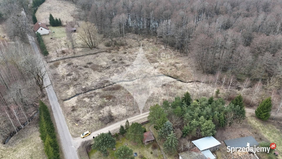 Działka na Mazurach Rogojny jezioro Łaźno WZ 37m Sprzedaż warmińsko-mazurskie