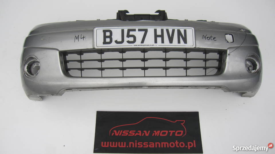 ZDERZAK PRZÓD NISSAN NOTE 0608 PRZED LIFTEM Nowy Tomyśl
