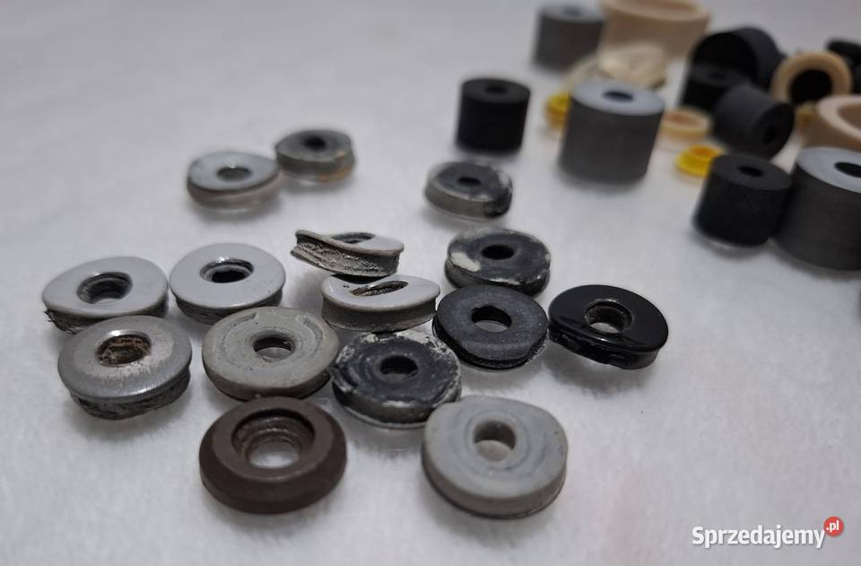 Gumowe podkładki tuleje mix zestaw śląskie Czeladź sprzedam