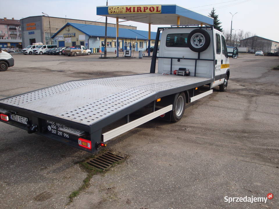 Iveco Dayli 45C15 dubel kabina autolaweta nieuszkodzony