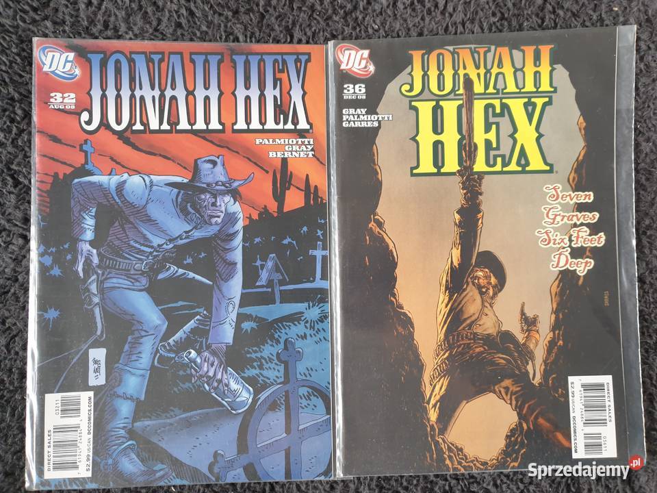 Jonah Hex zestaw 20 komiksów USA DC Amerykańskie Gdynia sprzedam