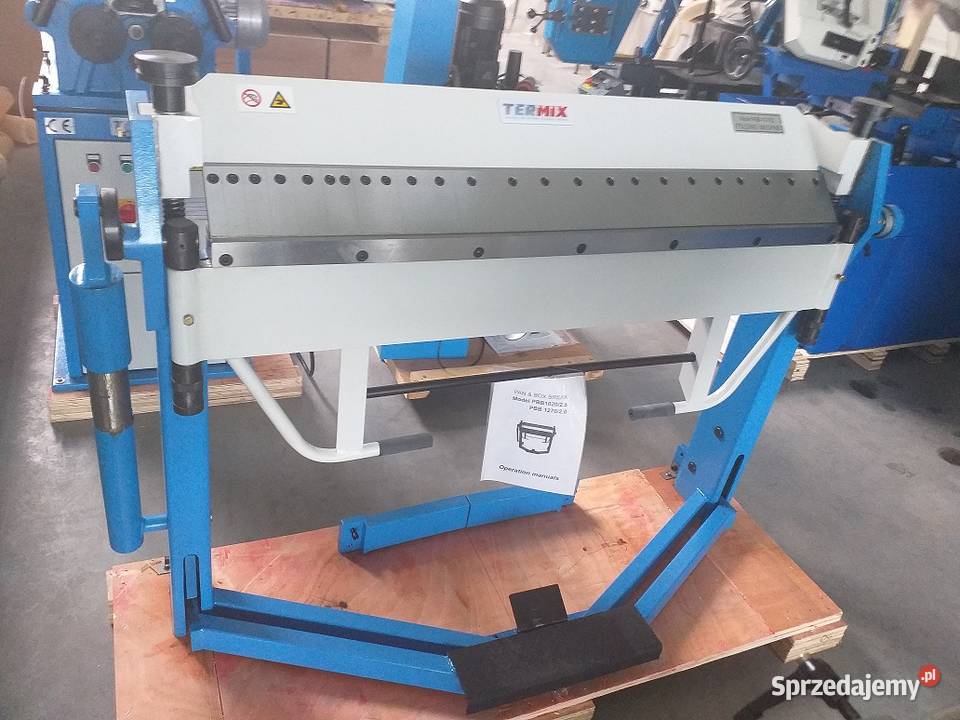 ZAGINARKA GIĘTARKA DO BLACHY 1270 X 2 mm nowa Siedlce