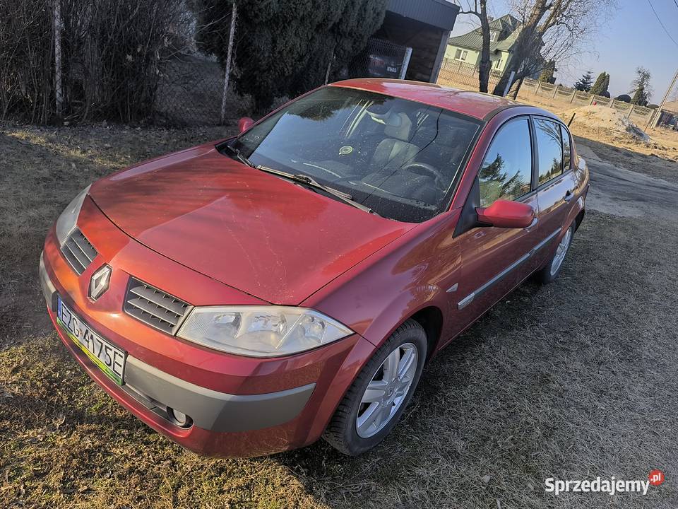 Renault Megane sedan 16 benzyna 112 rocznik 2005 Ozorków