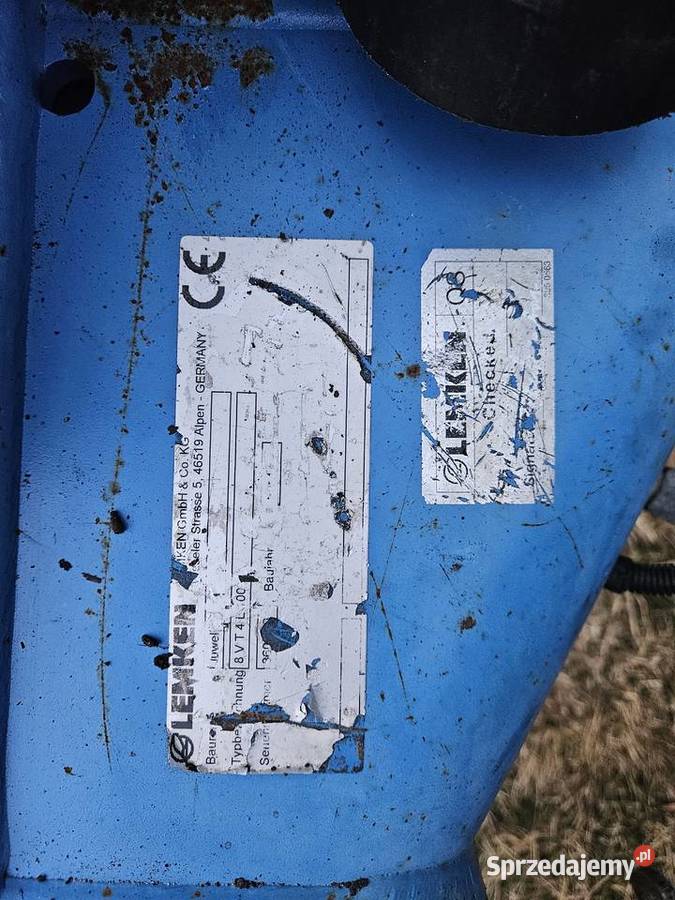 Pług obrotowy Lemken Jupiter 8 VTL 100 Vario Puńsk