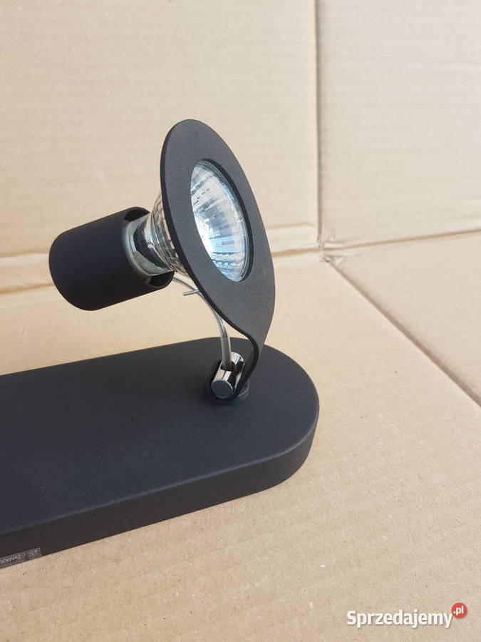 Lampa sufitowa listwa SPOT 2x50W czarny mat do Warszawa