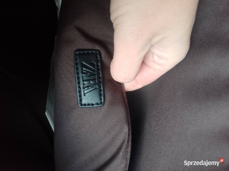 ZARA Czarna teczka z Madrytu torba na laptopa 13