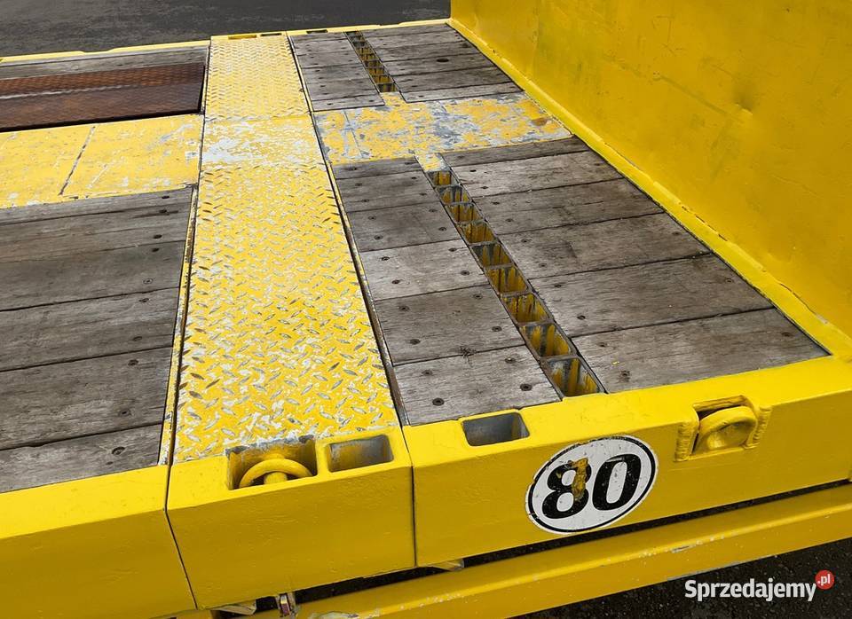 Naczepa niskopodlogowa rozciągana 4 odiowa Warszawa