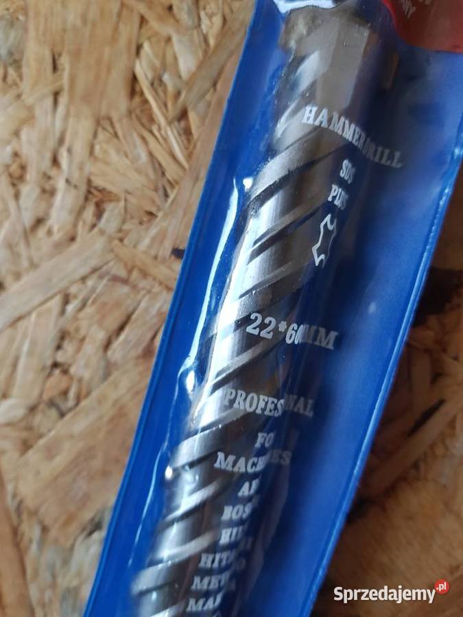 WIERTŁO DO BETONU SDS PLUS UDAROWE 22x600 mm Pozostałe Głogowa sprzedam