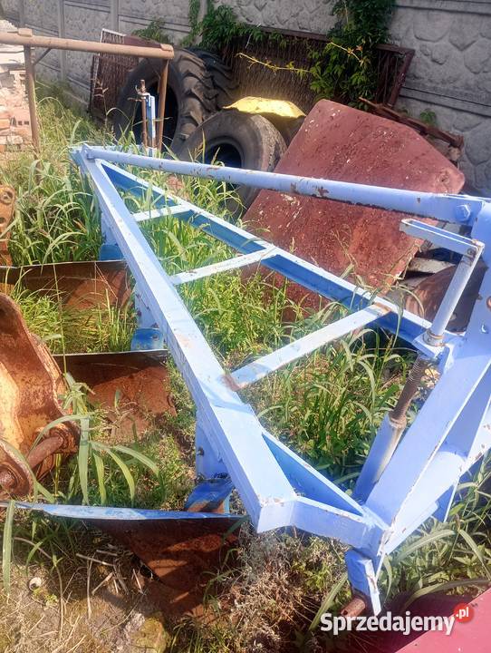 Płup pługi 4 duże masywne Koziegłowy