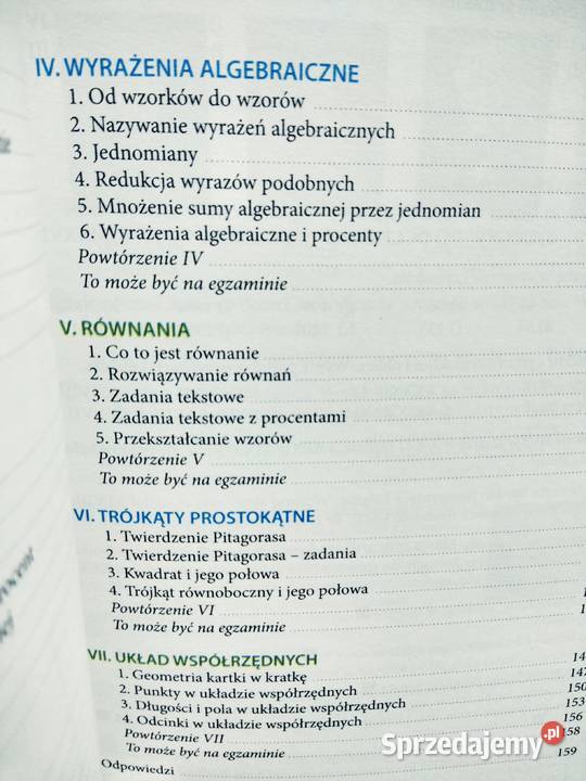 Matematyka 7 Nowa Era zbiór zadań książki Antyki, Sztuka, Kolekcje Warszawa