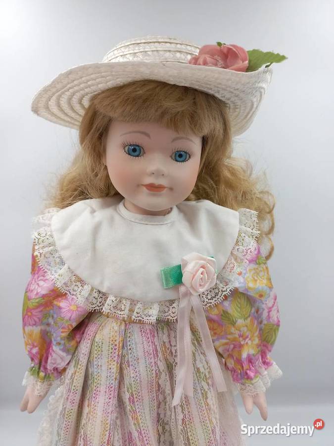 Przepiękna kolekcjonerska lalka porcelanowa w Inowrocław
