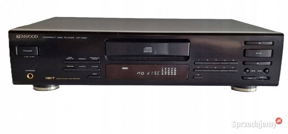 odtwarzacz kompaktowy CD player Kenwood DP 1060 Międzychód