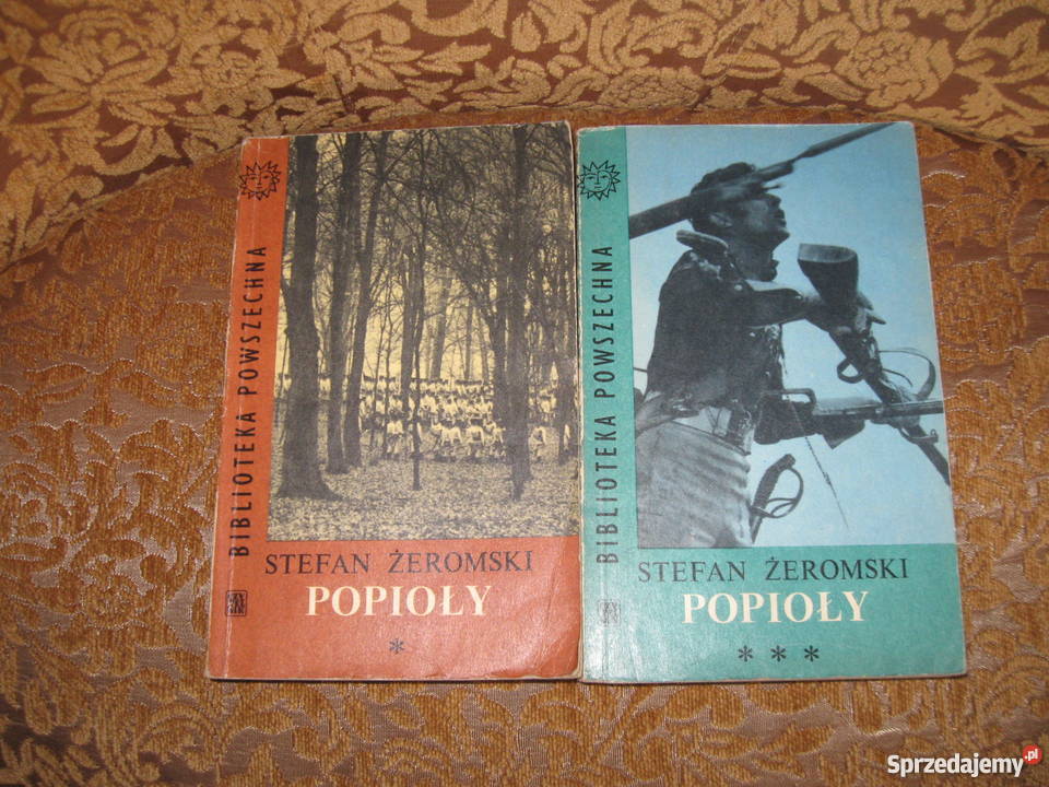 Stefan Żeromski Popioły tom 1 i 3 Targowisko