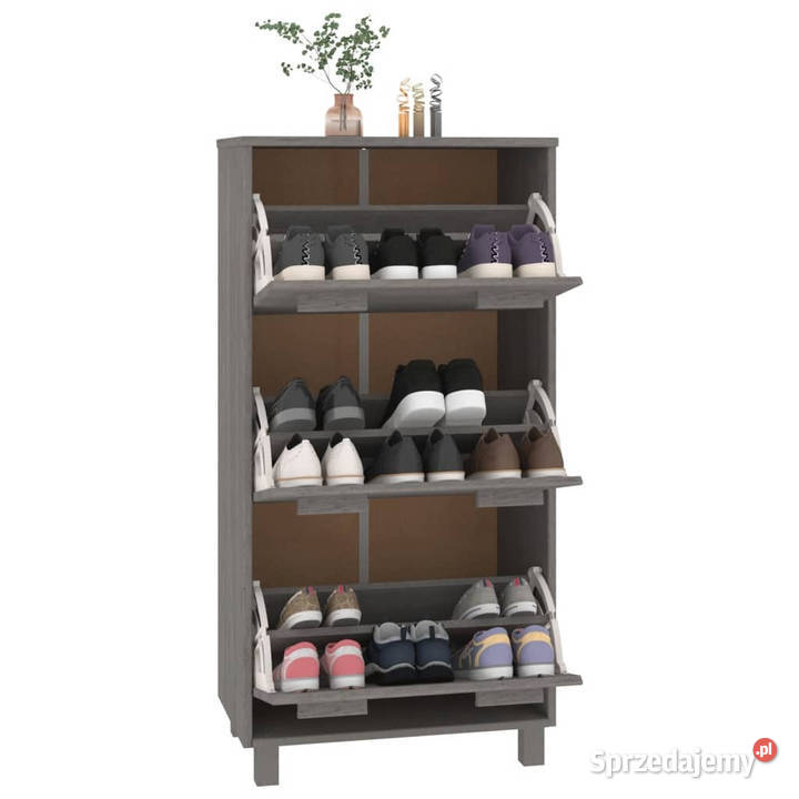 Szafka na buty HAMAR jasnoszara 595x35x117 lita mazowieckie