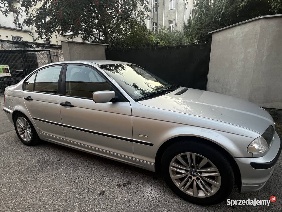 BMW E46 2000 19 BENZYNA ZAMIENIĘ NA 7 osobowe wspomaganie kierownicy mazowieckie Mława sprzedam