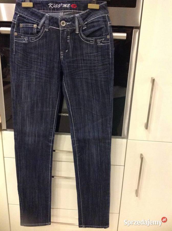 Spodnie Jeans Damskie KISS ME S Nowa Sól